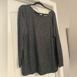 LOFT tie back lightweight sweater